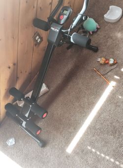 Foldable workout machine