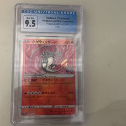 radiant Charizard  CGC 9.5