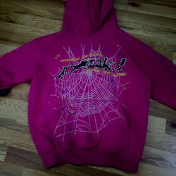 Pink Spider Hoodie 