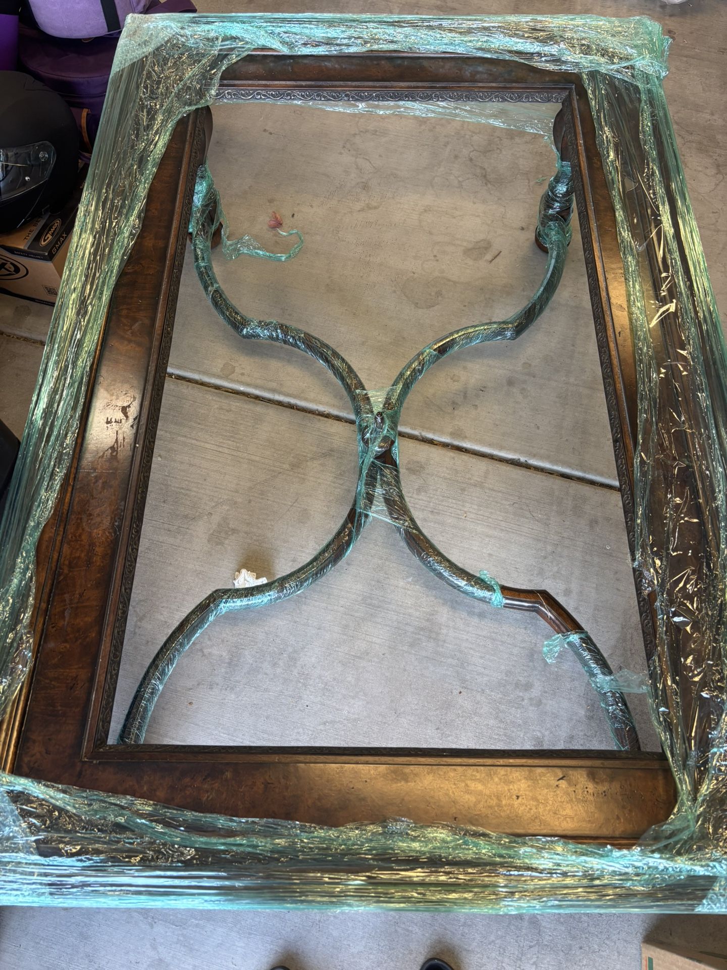 Antique Coffee Table And Side Table