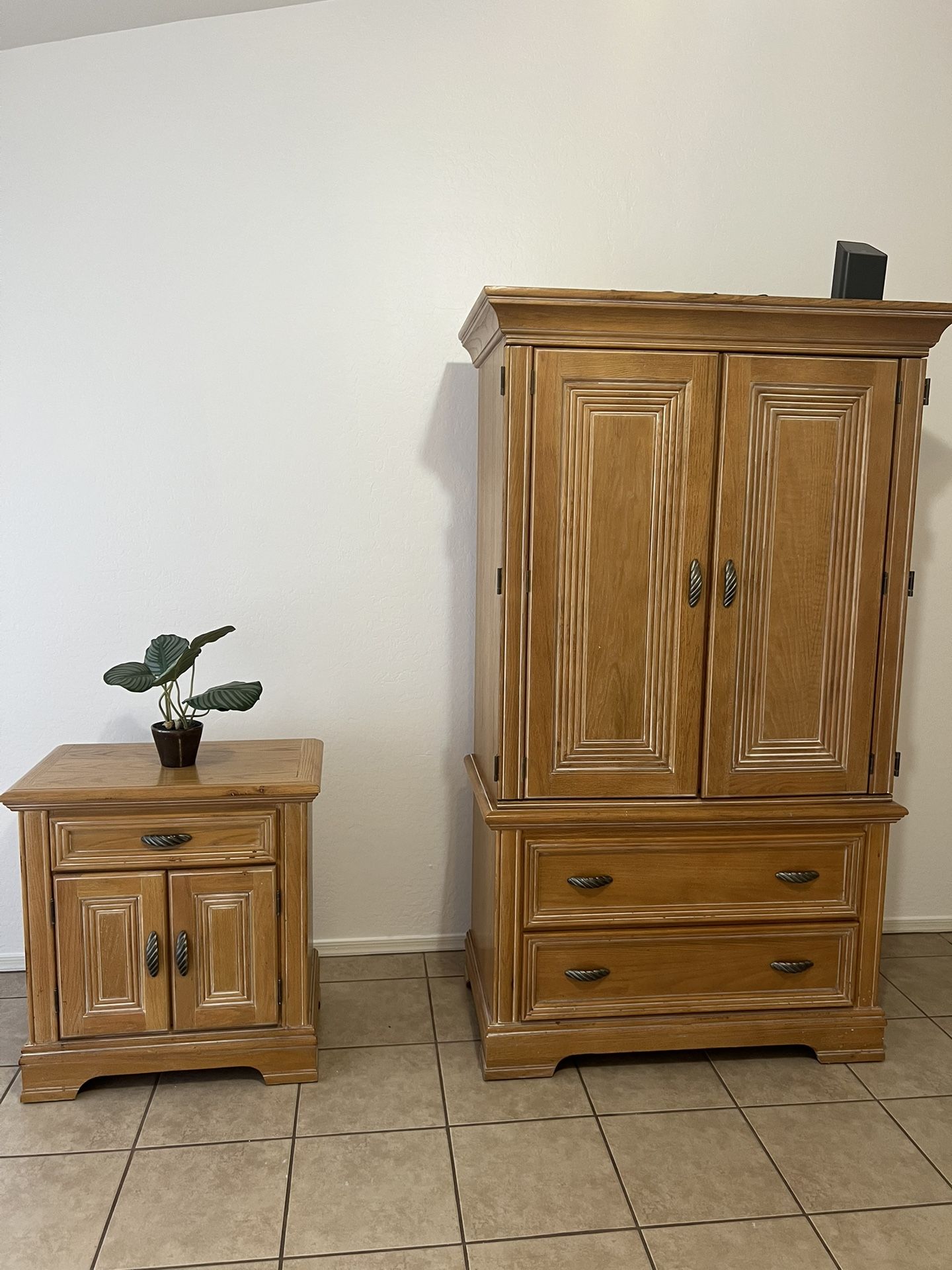Armoire and Nightstand