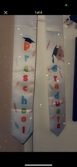 Pre K Grad Stole !