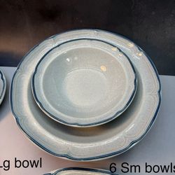 International China,Heritage, The American Patchwork Collection. See Description.  This post is only for the (1) LG Serving Bowl $29. (6) SM soup bowl