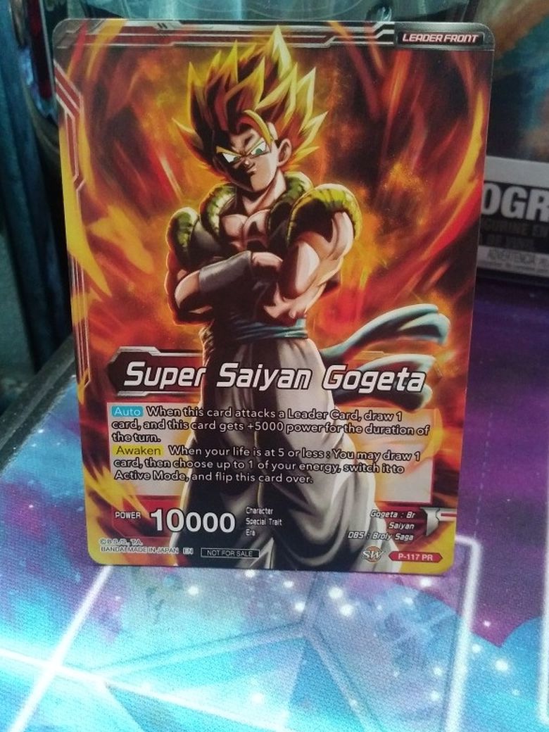 Gogeta Deck And Extras