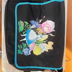 Alice in wonderland backpack:  bag