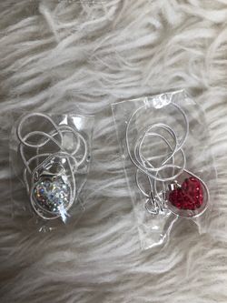 Heart necklaces