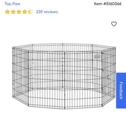 Pet Exercise Pen 24x24