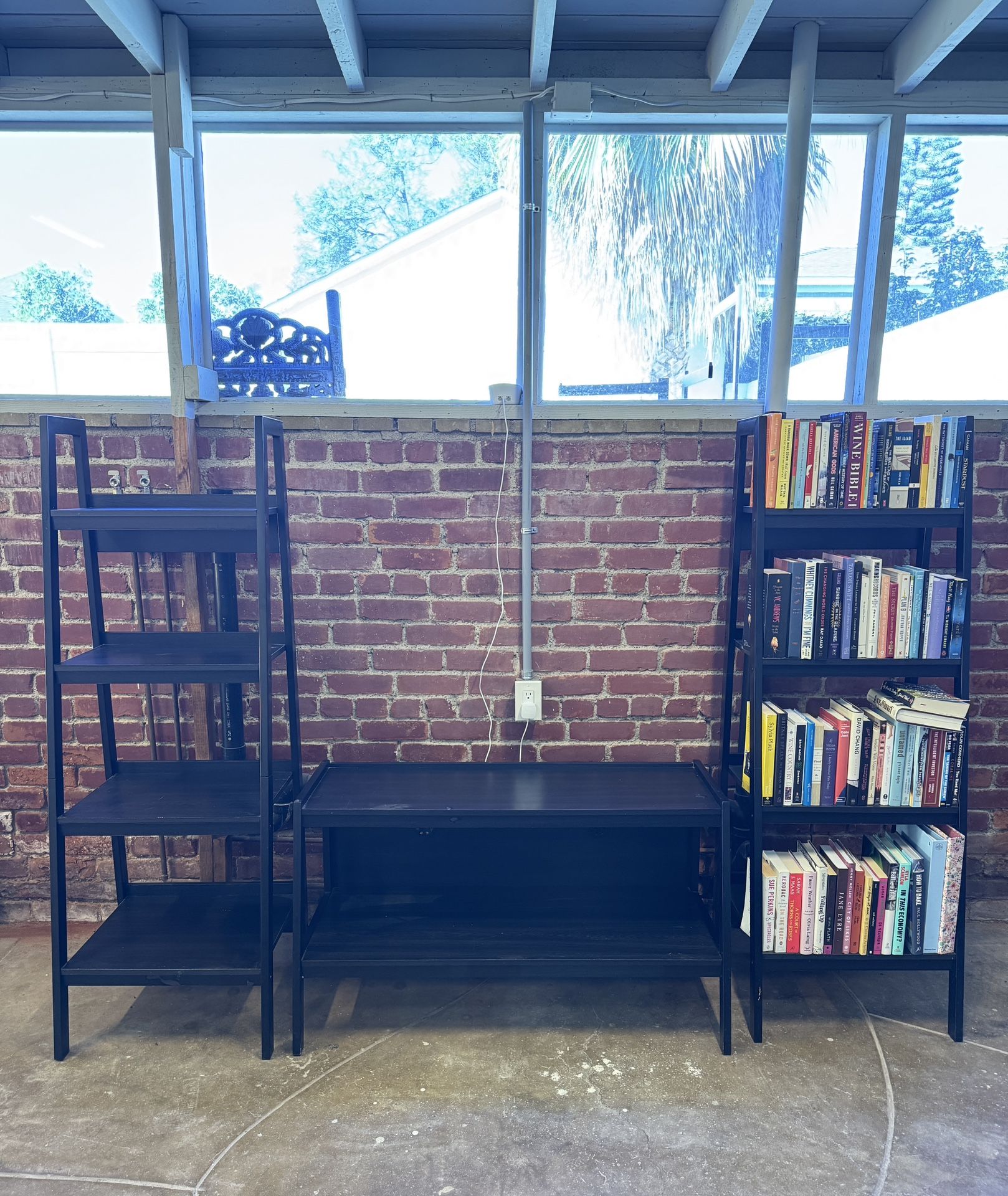 Media Console & Bookshelves
