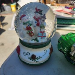 Chritmas Snow Man Ball Musical