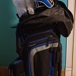 NEW Cobra XL Complete 19 Piece Golf Set w/ Bag Driver Woods Irons Putter Covers