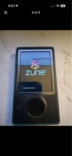 Microsoft Zune MP3 Player Black