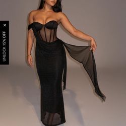 Formal Black Dress