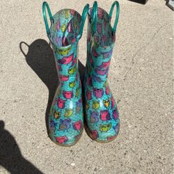 Owl Rain Boots For Kids