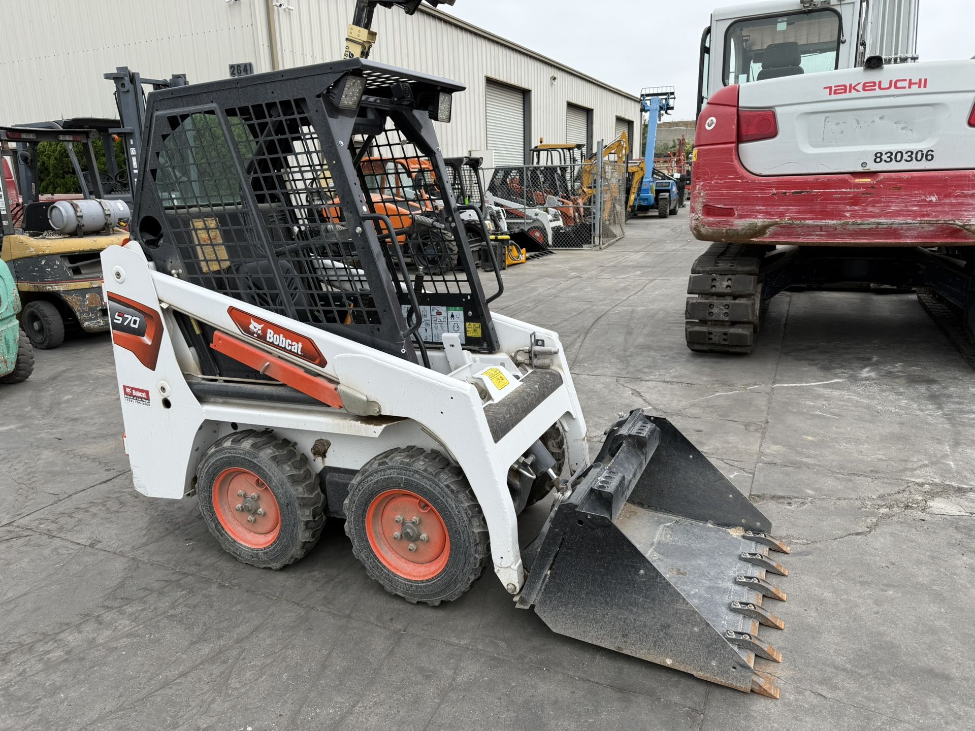 2024 Bobcat S70 Skid Steer Only 18 Hours