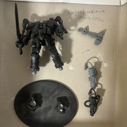 Grey Knights Dreadknight Primed And Partially Assembled
