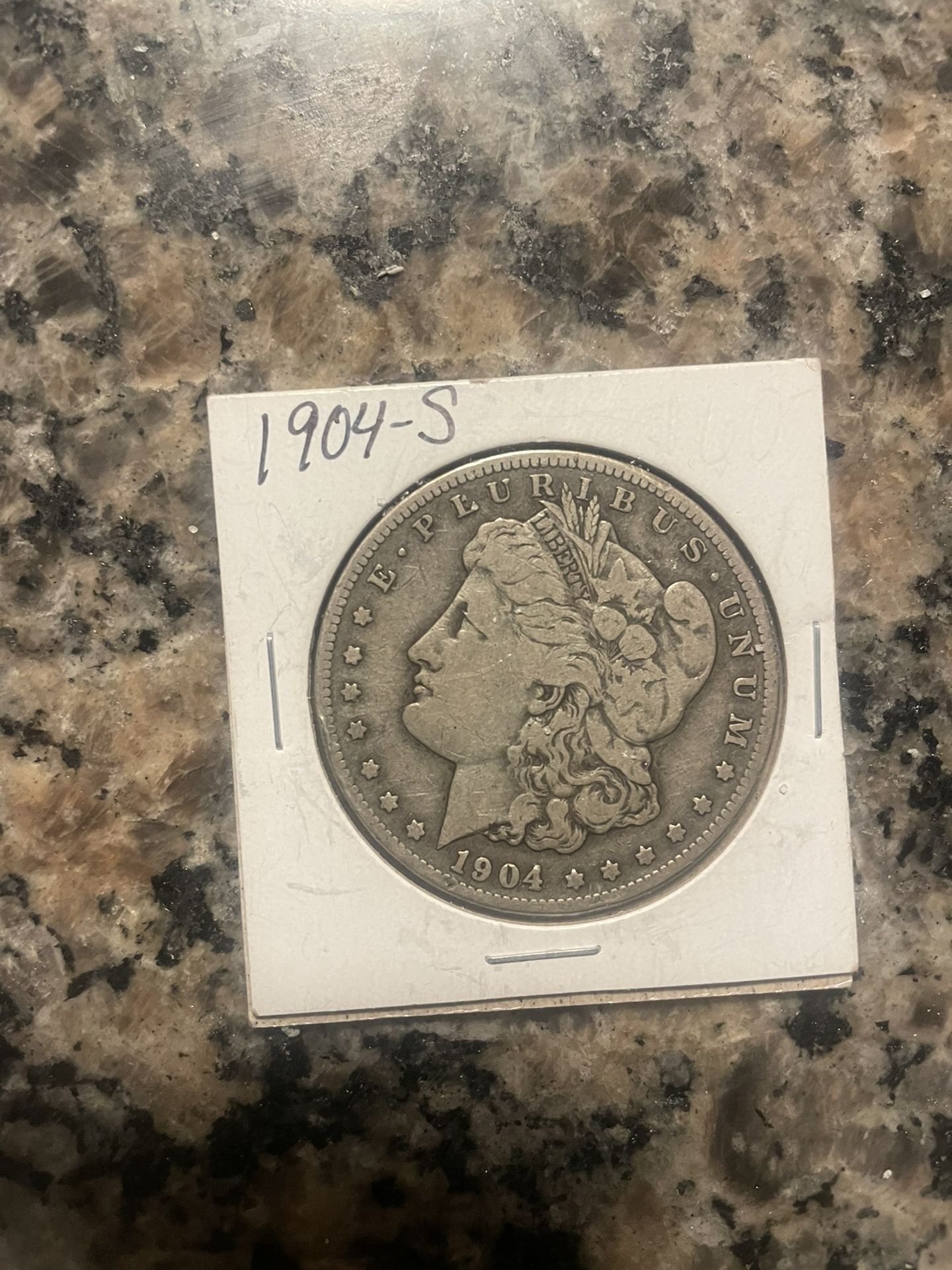 1904 -S Morgan Silver Dollar 