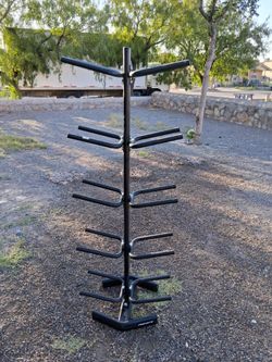 Vertical weight rack