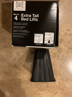 7” Extra Tall Bed Risers - Like new