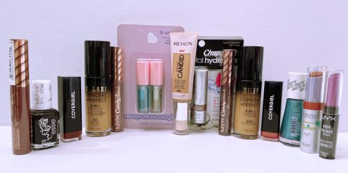 Makeup 15 units of different products and brands, NYX, Elf, Covergirl, Milani, Revlon and more. perfect for personal use, resale and gift. # 206