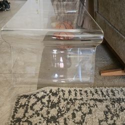 Antique Lucite Table 