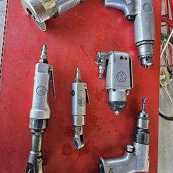 Air Power Wrenchs Tools 6 Set