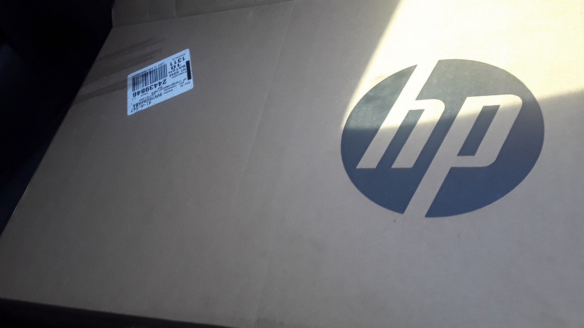 Brand new HP laptop in the box