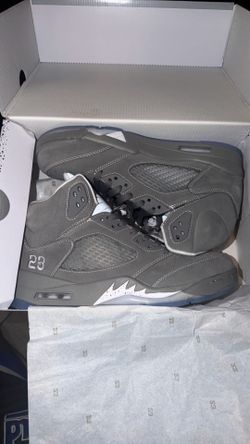 Wolf Grey Jordan 5s