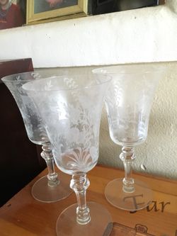 Crystal glasses