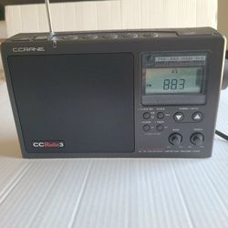 C. Crane CCRadio 3 Long Range Reception AM, FM, NOAA Weather Plus Alert and 2...