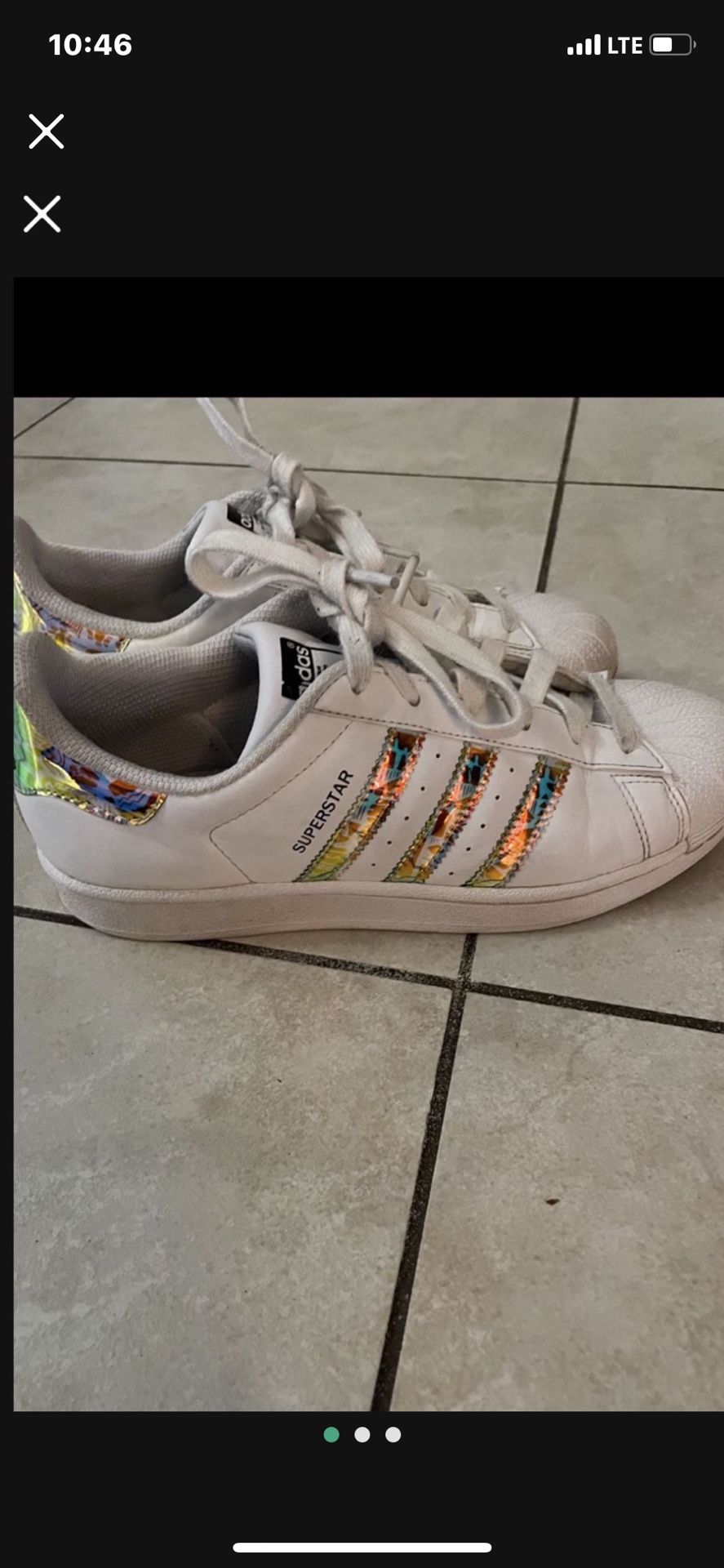 Ladies Adidas Sneakers Size 5 1/2