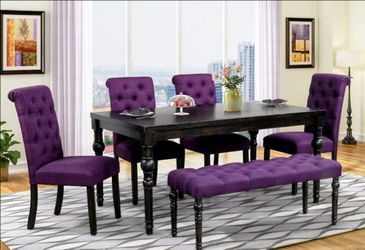 Brand New in box! Purple dining set