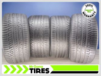 4 CONTINENTAL PREMIUNCONTACT 6 XL 275/35R22 & 315/30R22 USED TIRES 7.1/32 TREAD