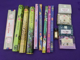 incense haul! Great sampler pk!