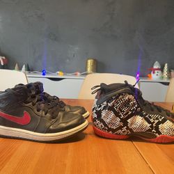 Nike Foampositea & Air Jordan 1,  Kids Size 13C