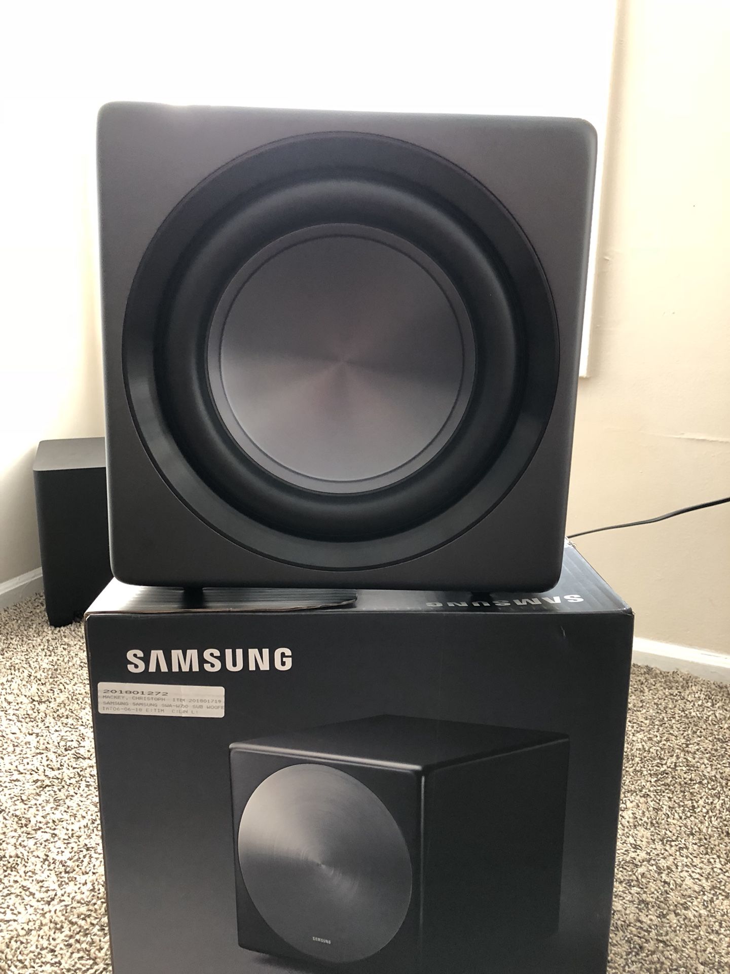 Samsung Wireless Subwoofer SWA-W700