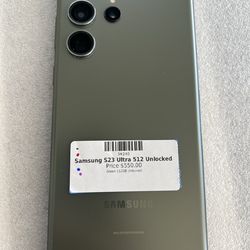 Samsung S23 Ultra 512 Unlocked