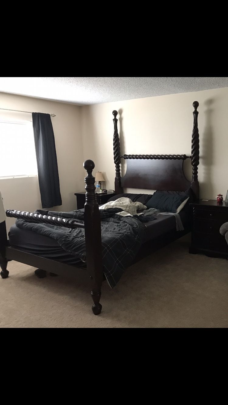 Queen bed frame