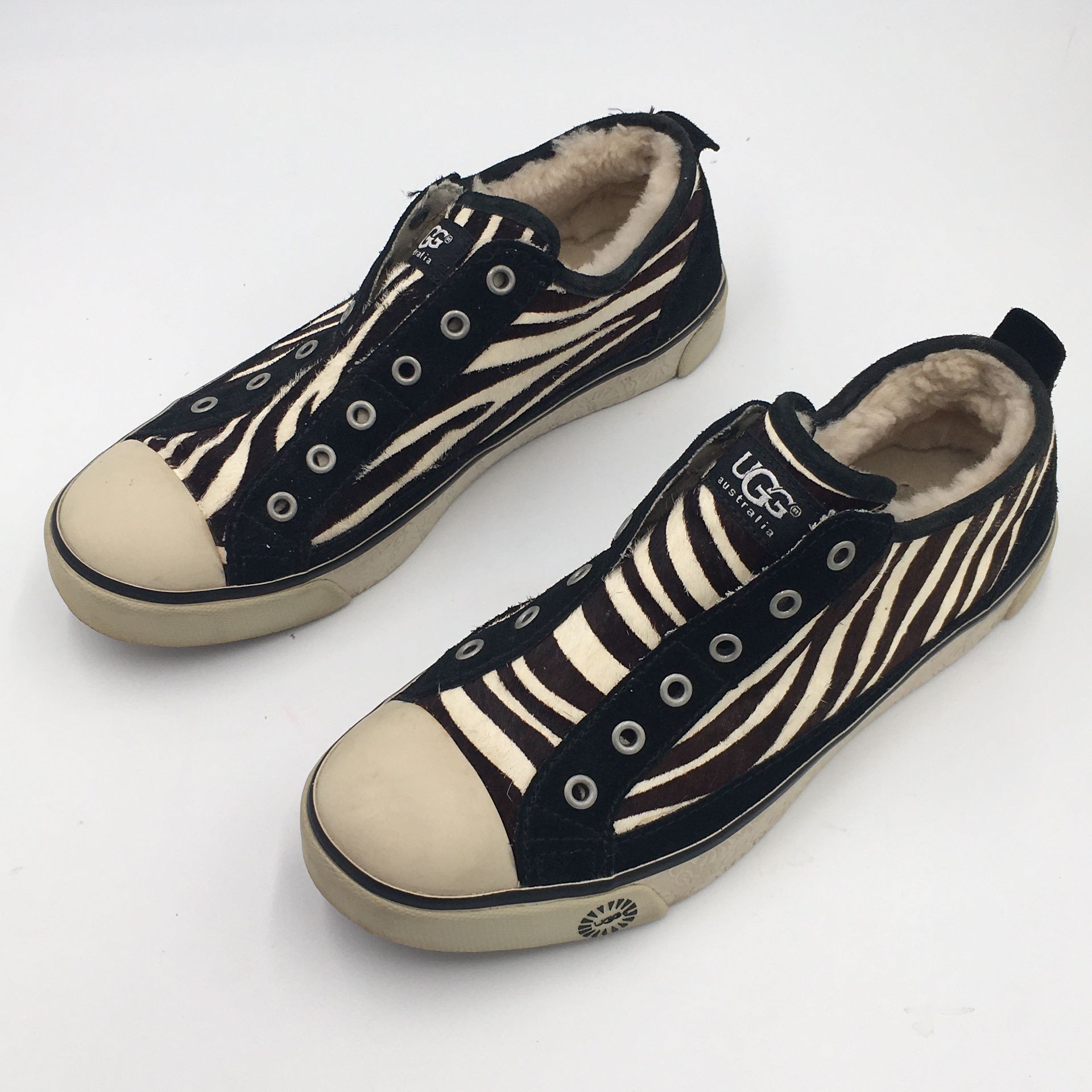 UGG Australia Laela Exotic Zebra Fashion Sneaker