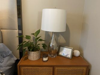 Mercury Glass Table Lamps (2)