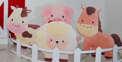 Farm Animals Cardboard Cutouts