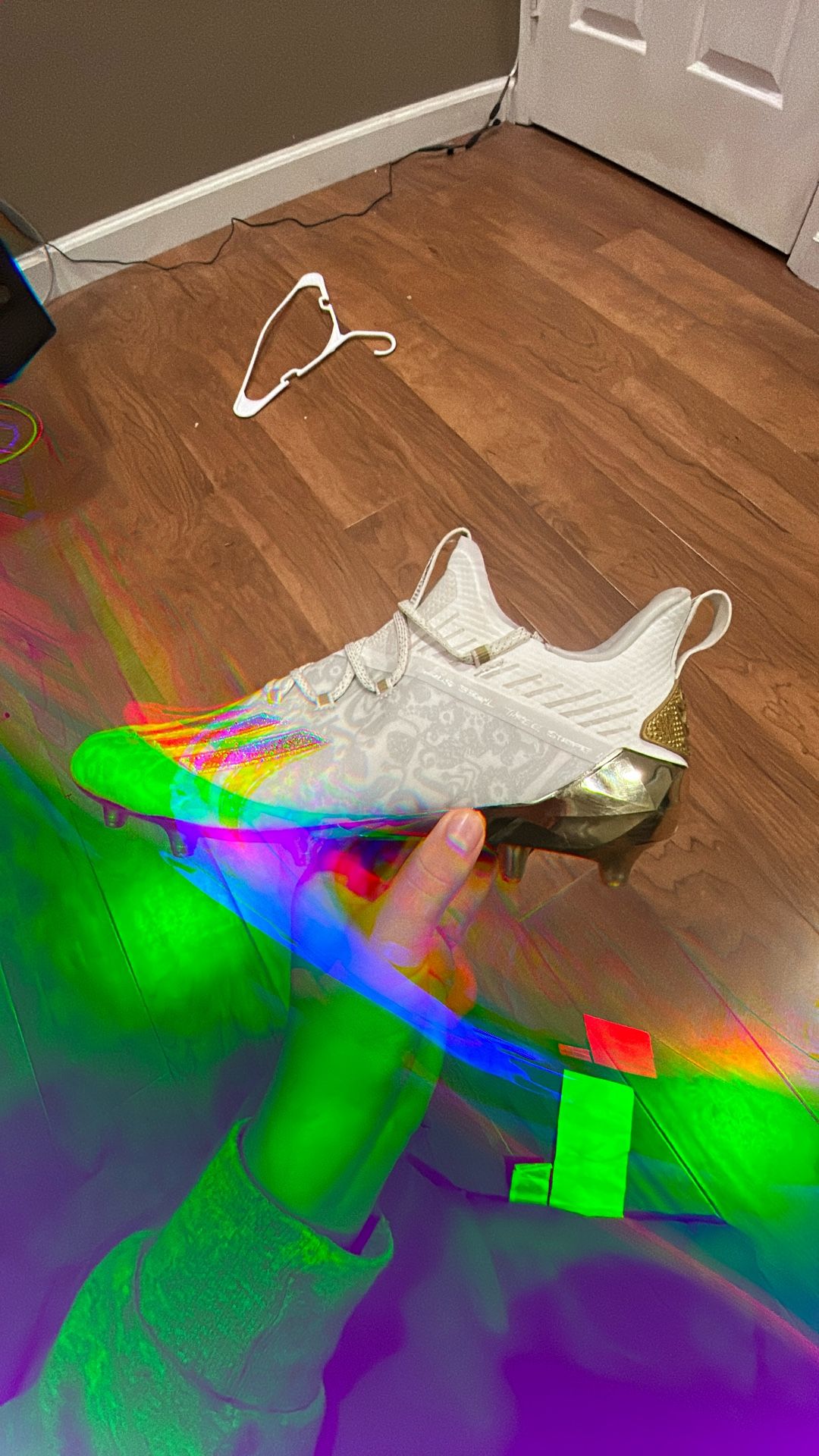 adidas Men's adizero Electric 2 Exotic Speed Football Cleats