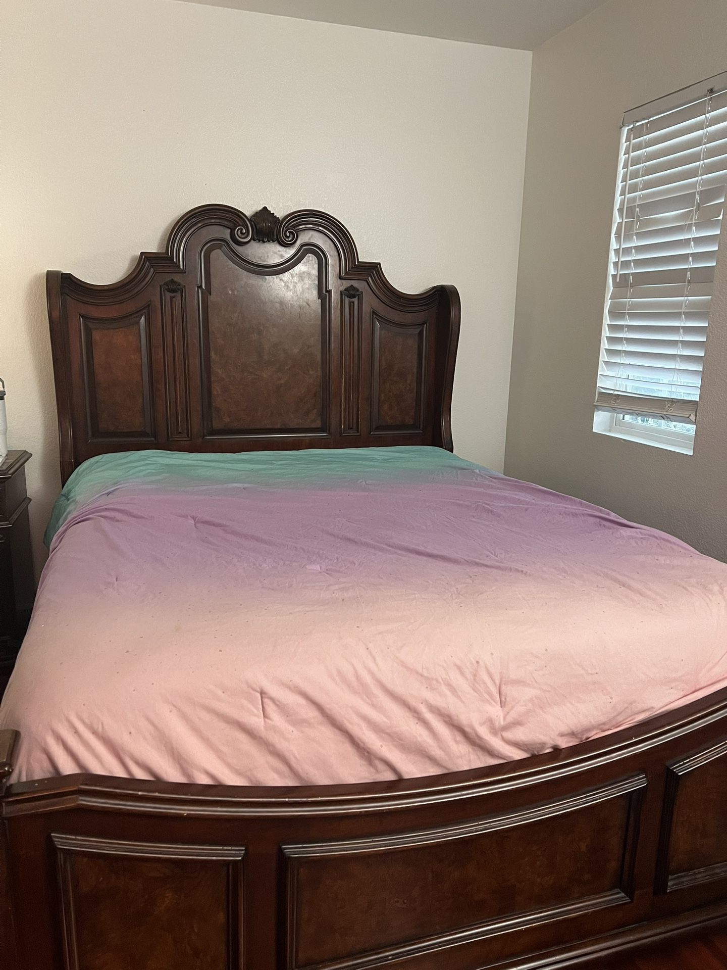 Queen Bed Frame With headboard