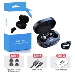 PJD A6S Plus TWS Wireless Bluetooth Headsets