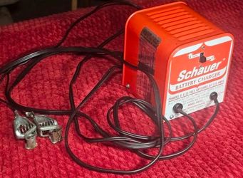 Schauer 6/12 volt battery charger (@1.25 amps) Made in U.S.A. $15