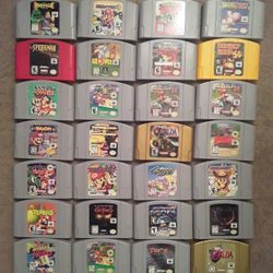 Selling Nintendo 64 Games 