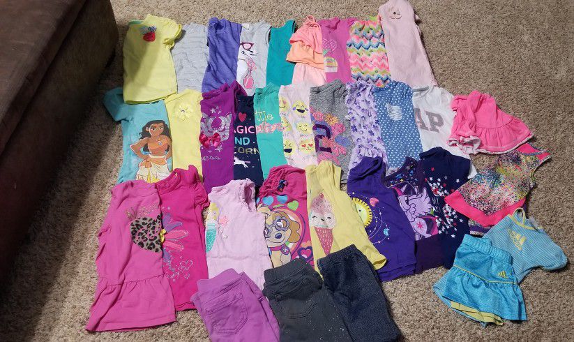 4T/5T Girls Clothing Lot [ 27 Pieces ]