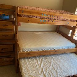 Bunk Bed And Matching Dresser