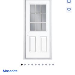 Exterior Door Fiberglass 32x80x 2x6
