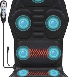 Car And Chair Seat Massager/ Heat