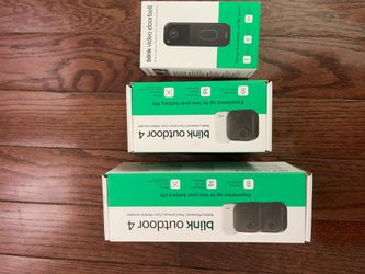 Blink Outdoor 4 – Wireless smart security camera and video doorbell